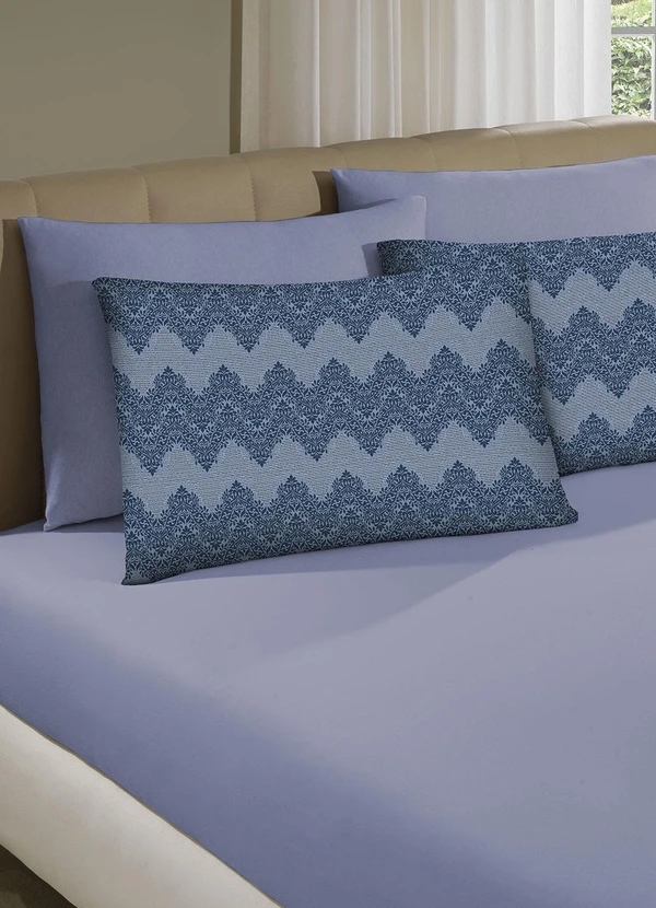 Portallar - Jogo de Cama Casal Geométrico 3 Peças