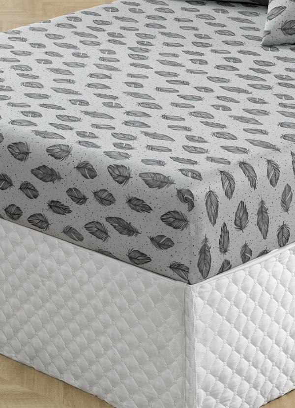 Portallar - Jogo de Cama Casal Pena 3 Peças 3