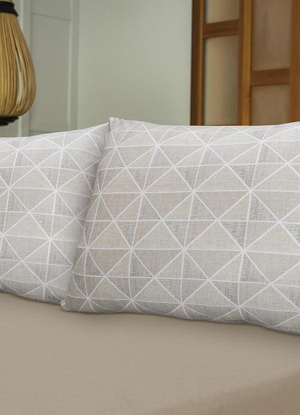 Jogo de Cama Casal San Carlos (Bege)