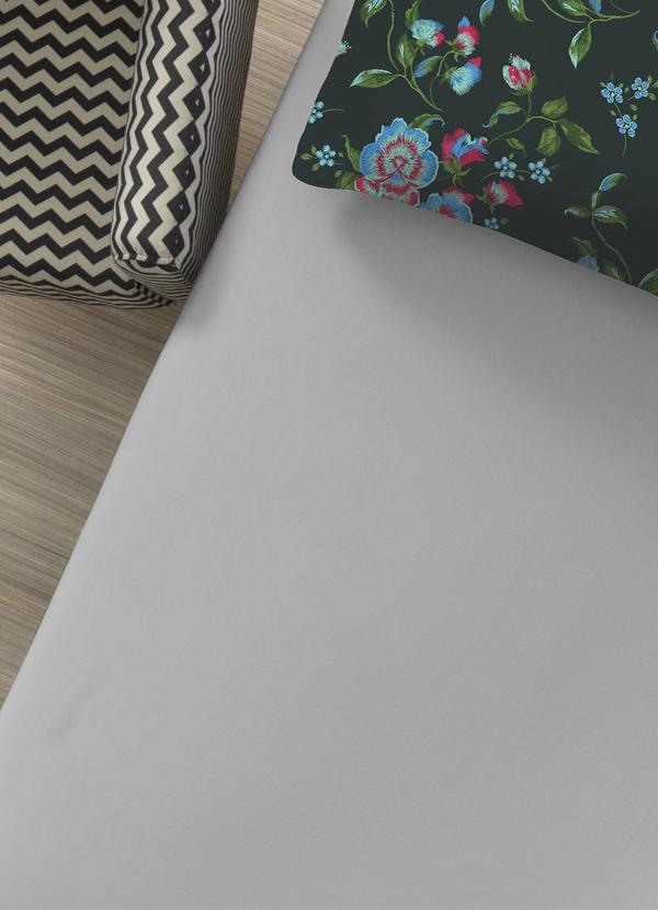 Portallar - Jogo de Cama Cinza Casal 3 Peças 3