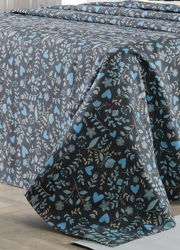 Ligasoft - Jogo de Cama Floral Bege Casal 4 Peças 3