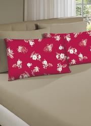 Jogo de Cama Queen Floral 3 Pe�as