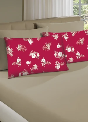 Portallar - Jogo de Cama Queen Floral 3 Peças - PORTALLAR