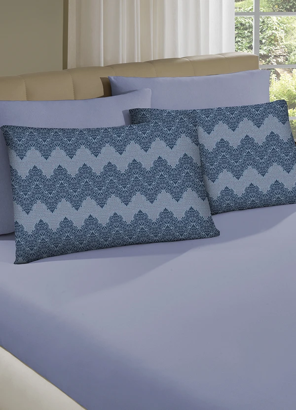 Portallar - Jogo de Cama Queen Geométrico 3 Peças