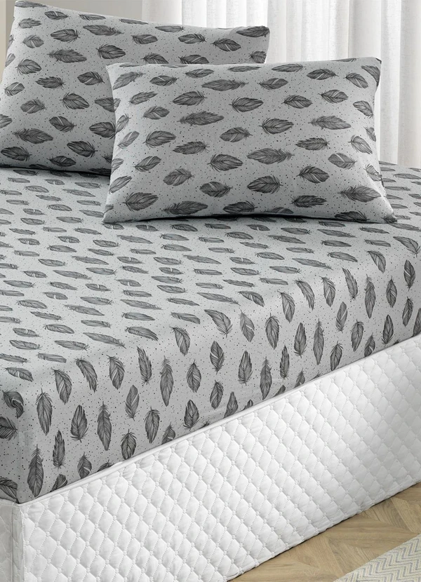 Portallar - Jogo de Cama Queen Pena 3 Peças 2