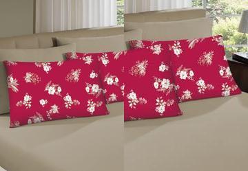 Jogo de Cama Solteiro Floral 2 Pe�as