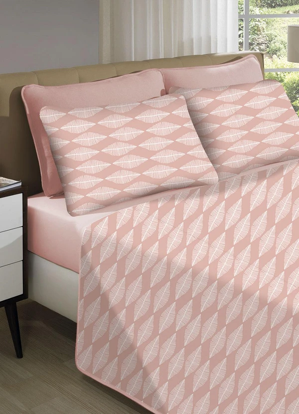Portallar - Jogo de Cama Solteiro Rosa 3 Peças