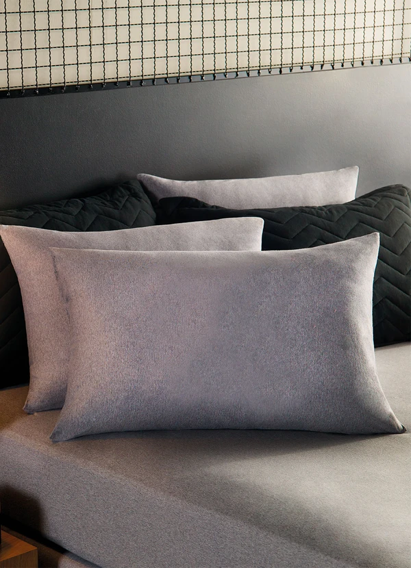 Sul Brasil - Lençol Cinza Casal 1 Peça