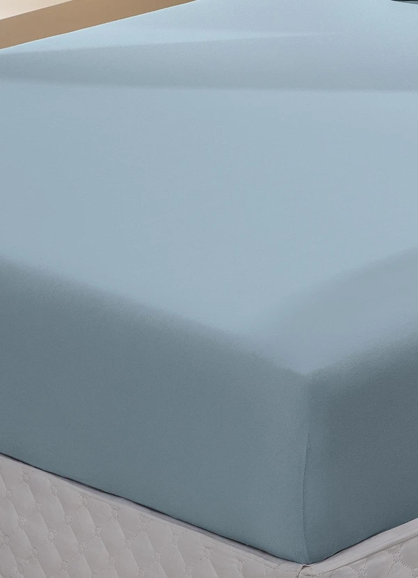 Sul Brasil - Jogo de Cama Casal Azul Poá 3 Peças 3