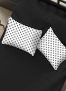 Jogo de Cama Casal Classic Preto 3 Peas