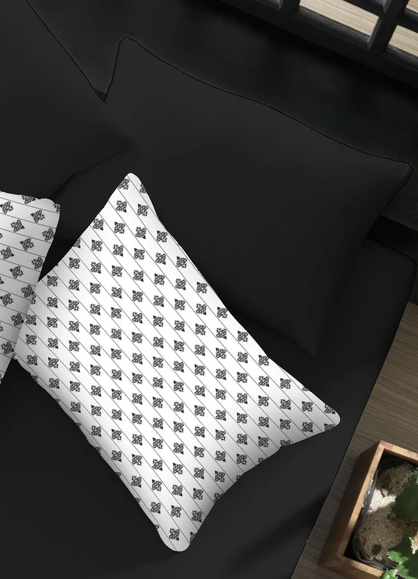 Portallar - Jogo de Cama Casal Classic Preto 3 Peças 4