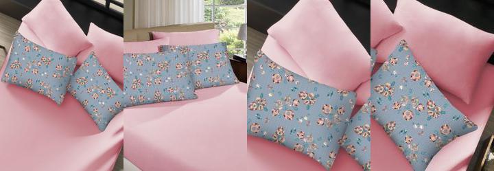 Jogo de Cama Casal Miraflores 3 Pe�as