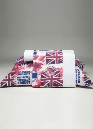 Lar e Lazer - Jogo de Cama London Solteiro 3 Peças - LAR E LAZER