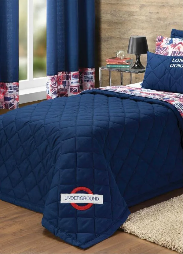 Lar e Lazer - Jogo de Cama London Solteiro 3 Peças 3