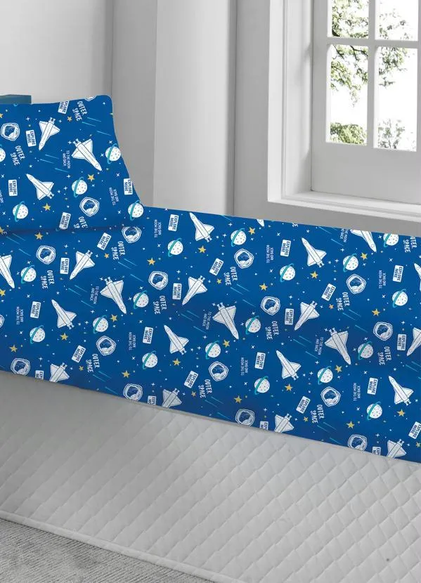 Portallar - Jogo de Cama Malha Astroboy Solteiro 2 Peças 2