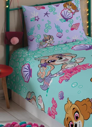 Lepper - Jogo de Cama Patrulha Menina Solteiro 2 Peças - LEPPER