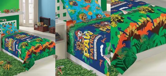 Jogo de Cama Patrulha Menino Solteiro 2 Pe�as