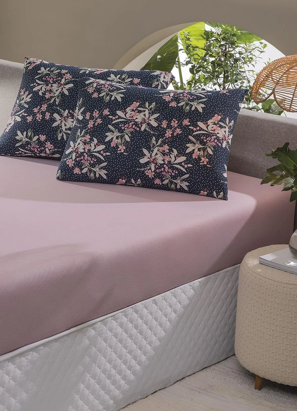 Sul Brasil - Jogo de Cama Queen Floral Tropical 3 Peças 2