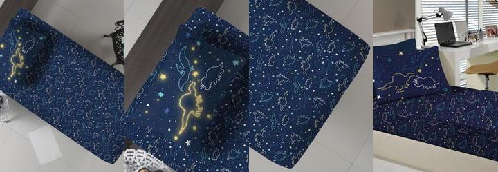 Jogo de Cama Solteiro Dinossauros 2 Pe�as