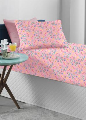 Jogo de Cama Solteiro Doce Vida (Rainbow) - 2 Ps