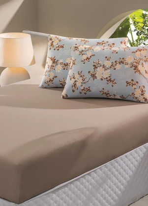 Sul Brasil - Jogo de Cama Solteiro Floral Azul 2 Peças - SUL BRASIL