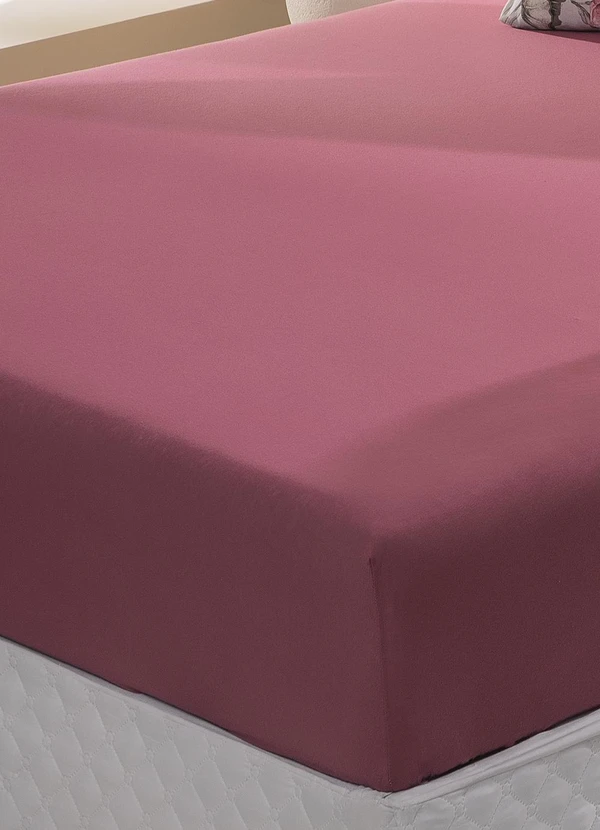 Sul Brasil - Jogo de Cama Solteiro Floral Bordô 2 Peças 3