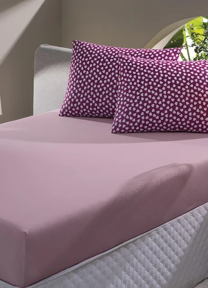 Sul Brasil - Jogo de Cama Solteiro Rosa Corações 2 Peças - SUL BRASIL