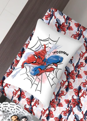 Portallar - Jogo de Cama Solteiro Spider 2 Peças - PORTALLAR