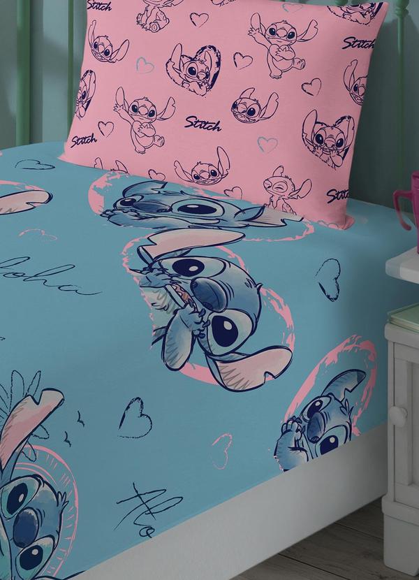 Lepper - Jogo de Cama Stitch Solteiro 2 Peças 2