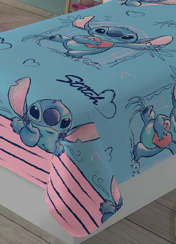 Lepper - Jogo de Cama Stitch Solteiro 2 Peças 3