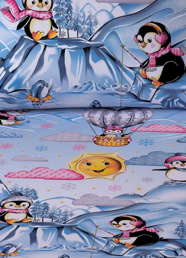 Sul Brasil - Jogo de Solteiro Vivaldi Pinguim 2 Peças 2