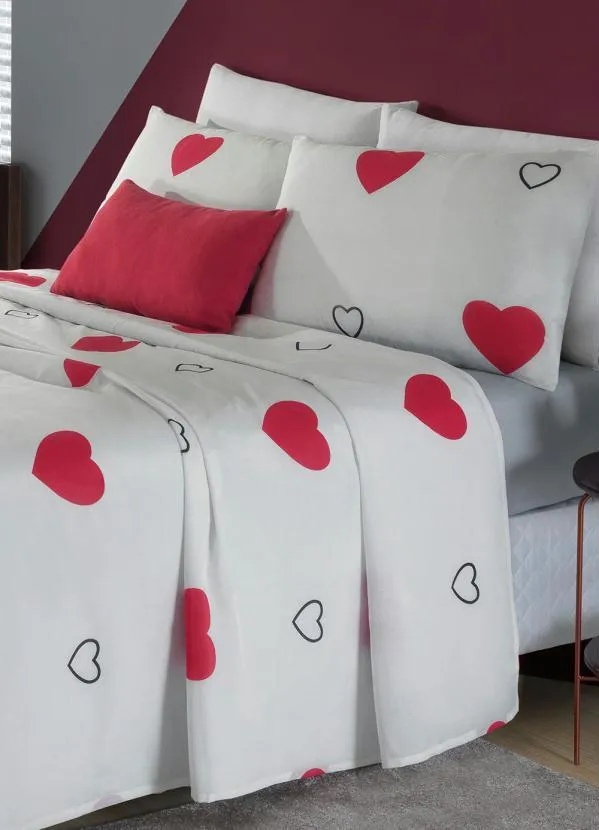 Mundo Lar - Jogo de Cama 150 Fios Branco King 4 Peças 2
