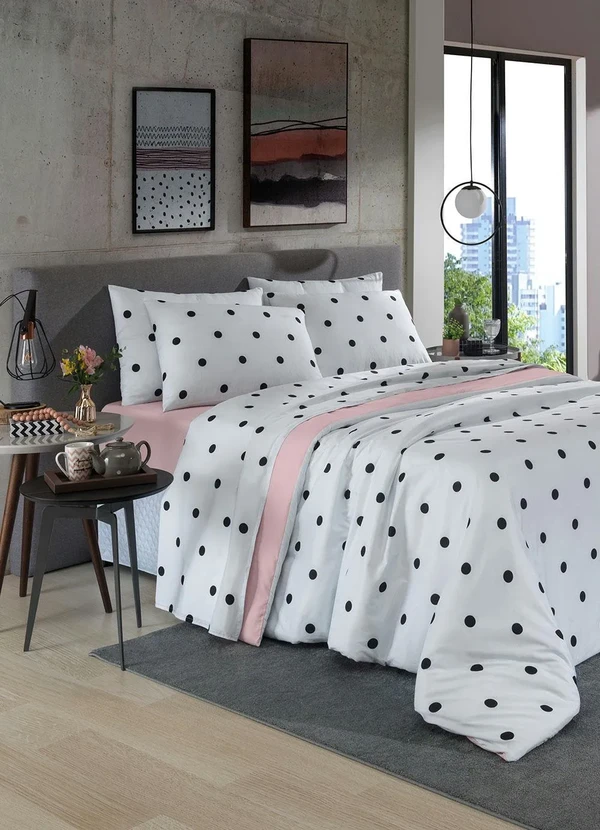 Mundo Lar - Jogo de Cama 150 Fios Poá King 4 Peças 3