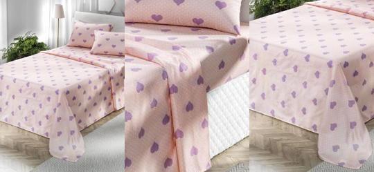 Jogo de Cama 150 Fios Rosa King 4 Pe�as