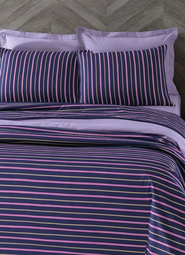 Mundo Lar - Jogo de Cama Roxo King 4 Peças 3
