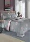 Mundo Lar - Jogo de Cama 150 Fios Cinza Casal 4 Peças - variação: Cinza (Queen)