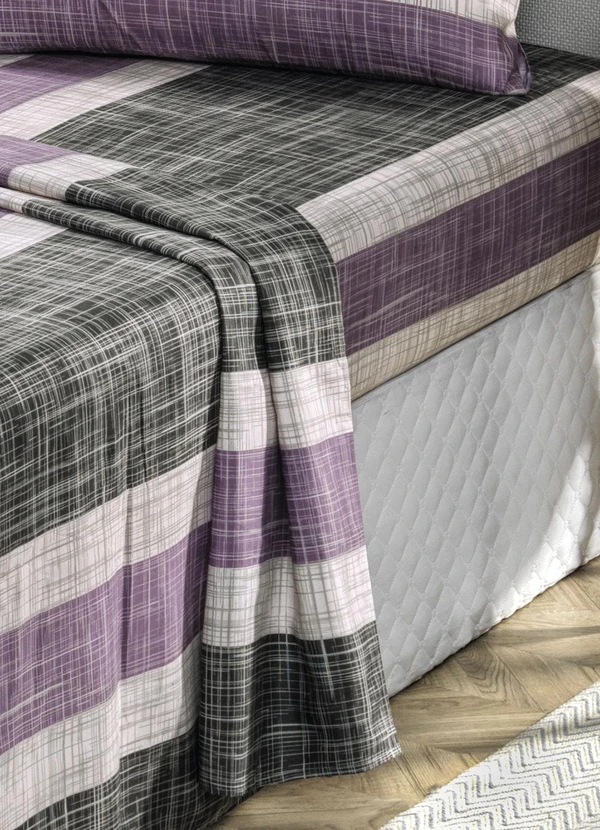 Mundo Lar - Jogo de Cama 150 Fios Coração Queen 4 Peças 2