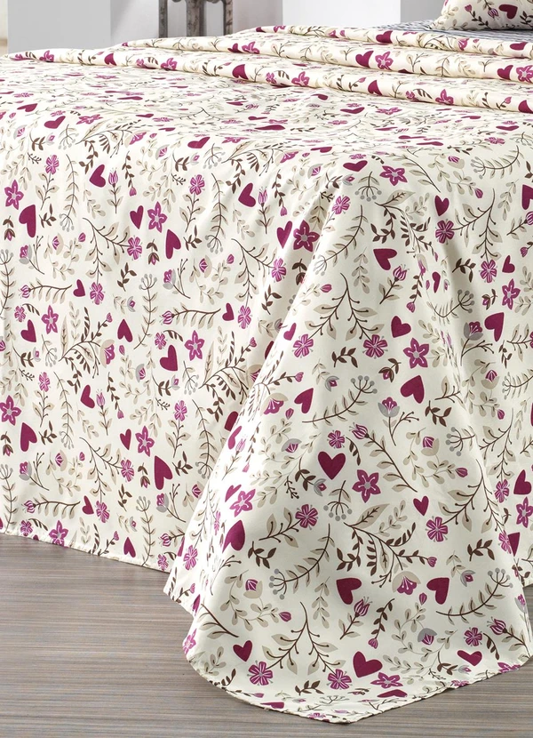 Ligasoft - Jogo de Cama 150 Fios Floral Queen 4 Peças 3