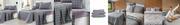 Jogo de Cama 150 Fios Grid King 4 Pe�as