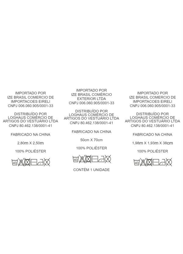 Mundo Lar - Jogo de Cama 200 Fios Branco Queen 4 Peças 8