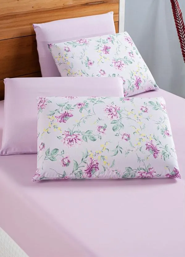 Lar e Lazer - Jogo de Cama 200 Fios Lilás Queen 3 Peças 2
