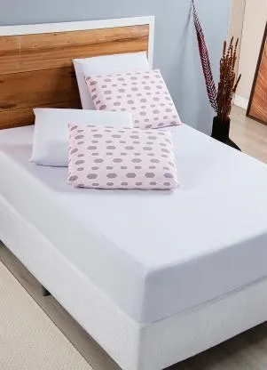 Lar e Lazer - Jogo de Cama 200 Fios Rosa Queen 3 Peças - LAR E LAZER