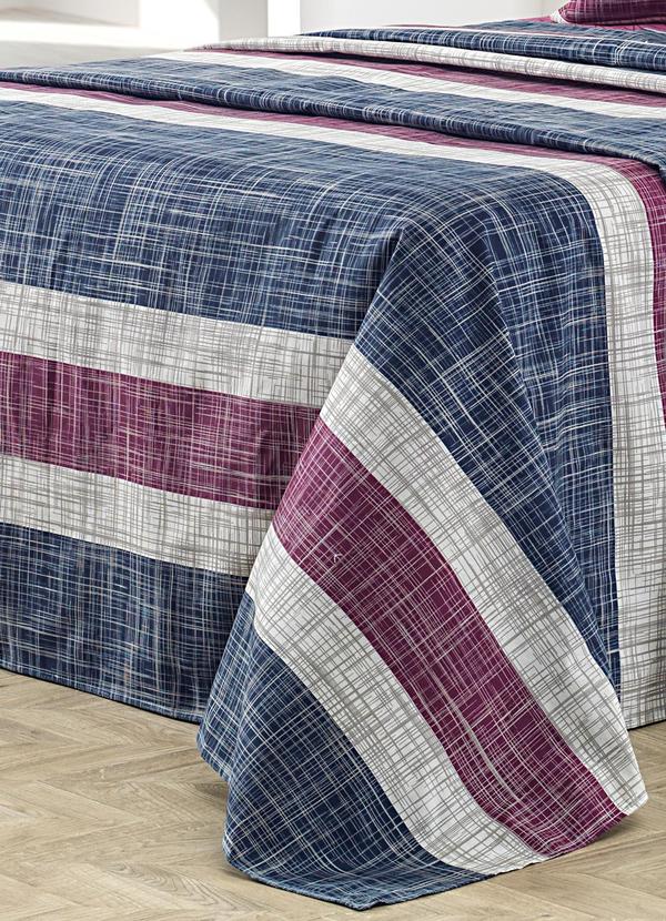 Ligasoft - Jogo de Cama Listras Queen 4 Peças 3