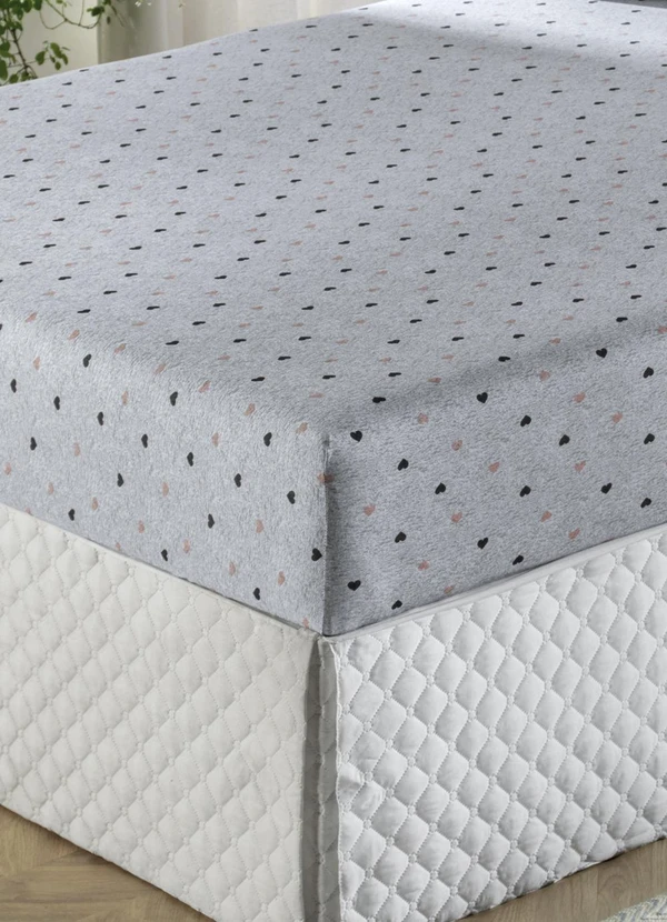 Portallar - Jogo de Cama Mini Corações Queen 3 Peças 3