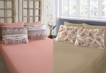 Jogo de Cama Queen Size Sortido 3 Pe�as