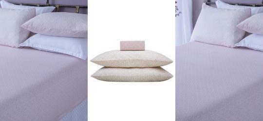 Jogo de Cama Rosa Queen 3 Peas