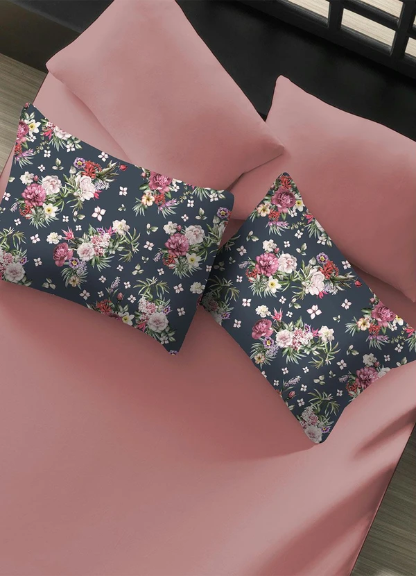 Portallar - Jogo de Cama Rosa Queen 3 Peças