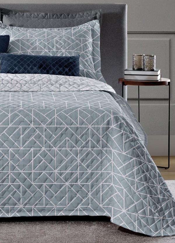 Hedrons - Jogo de Cobre Leito Geométrico Queen 3 Peças 2