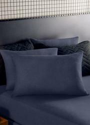 Len�ol Azul Queen 1 Pe�a