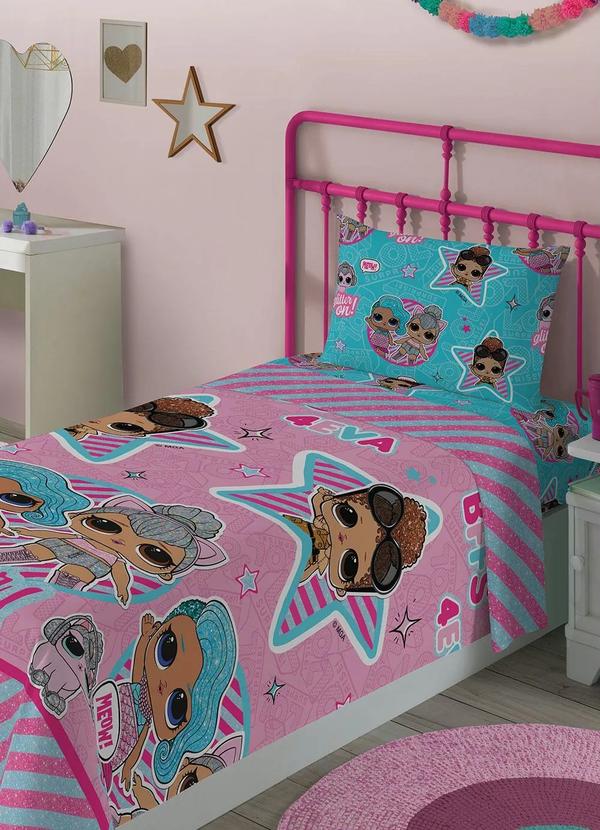 Lepper - Jogo de Cama Lol Solteiro 2 Peças 2